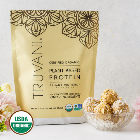 Banana Cinnamon Plant Based Protein Powder - 20 Servings