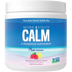 Natural CALM + Calcium Rasberry-Lemon - Limited Quantity Available