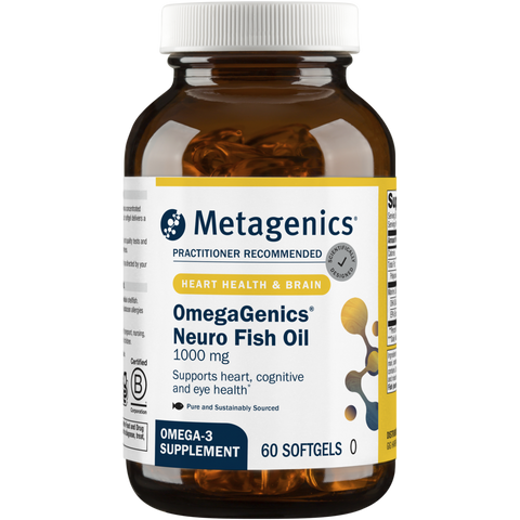 OmegaGenics Neuro 1000 Fish Oil (Replaces Monopure DHA)